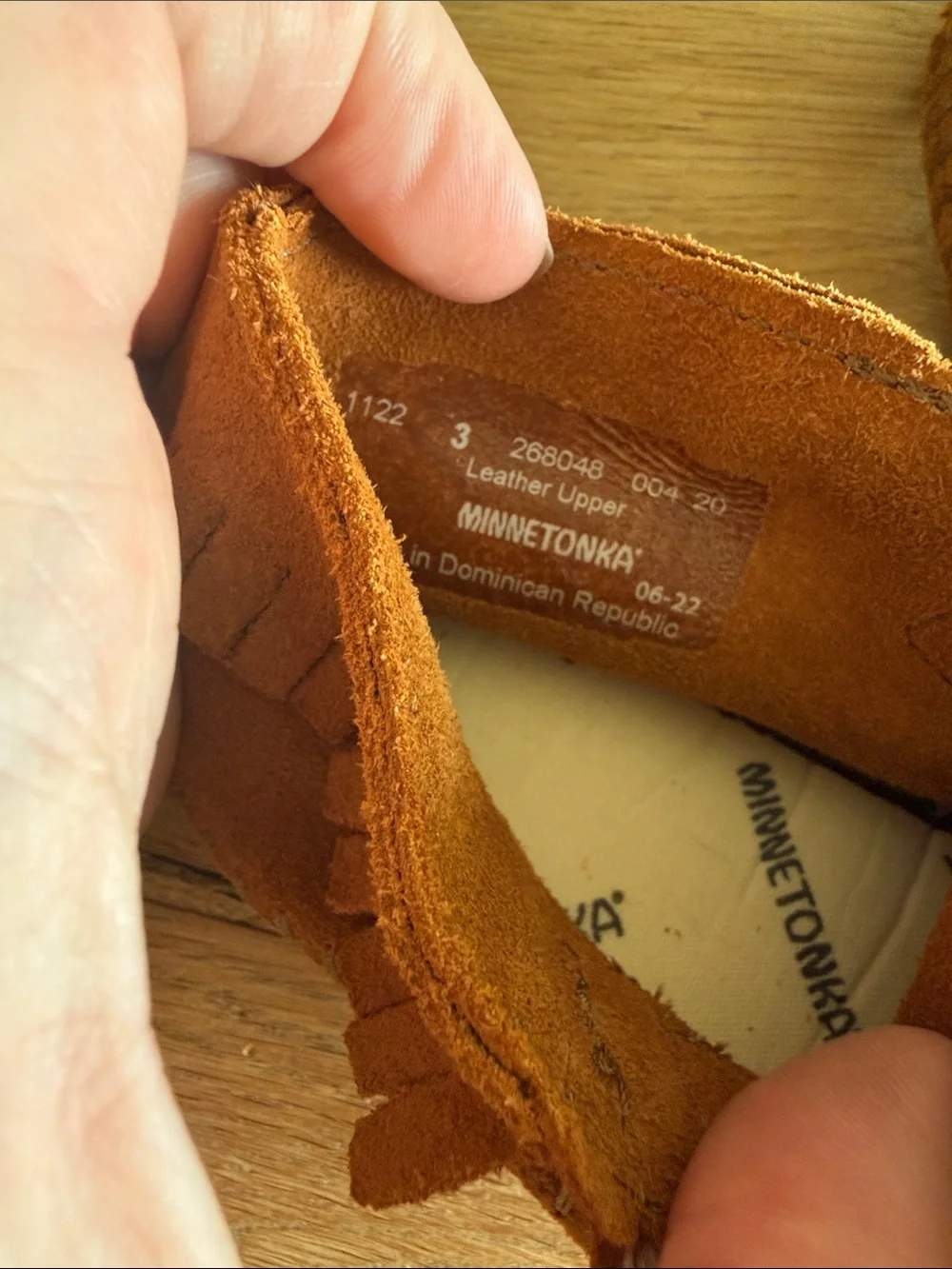 Minnetonka Toddler Fringe Moccasin Boots